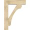 Ekena Millwork Legacy Block Rough Sawn Bracket w/ Offset Brace, Douglas Fir, 8"W x 32"D x 44"H BKT0806X32X44LEC05RDF - alternate 3